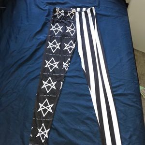 Bring me the horizon print leggings